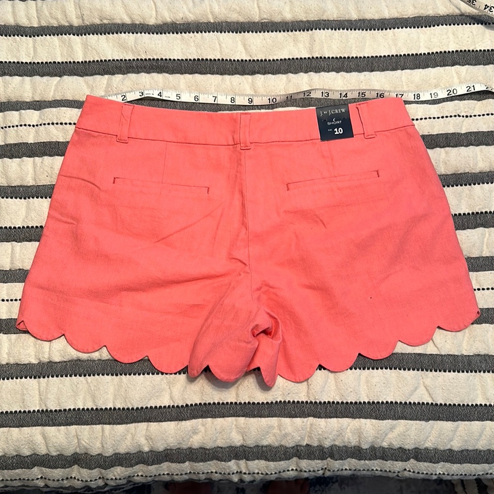 J. Crew Scalloped Shorts